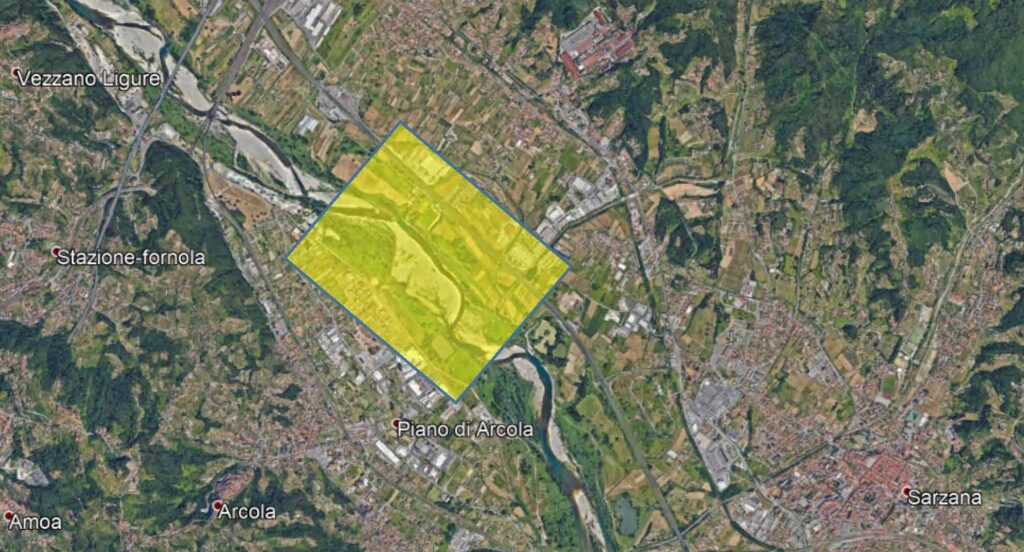 Riduzione del rischio residuo da erosione spondale del Fiume Magra