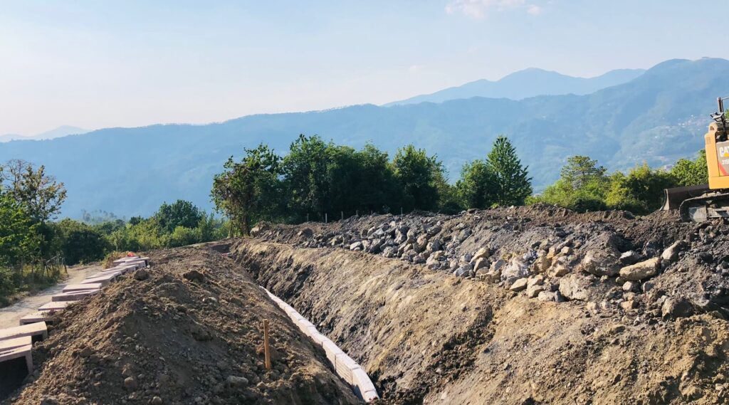 Consolidamento dell'abitato della frazione Pieve di Zignago