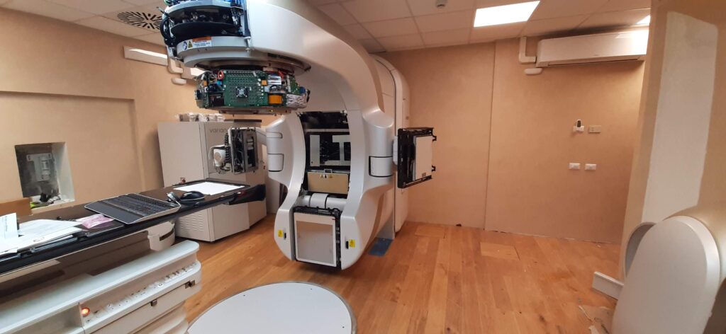Acceleratore lineare per radioterapia