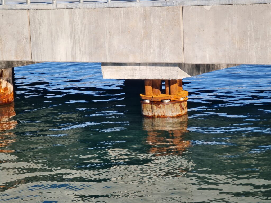 Realizzazione di ampliamento a mare della darsena di Alaggio varo